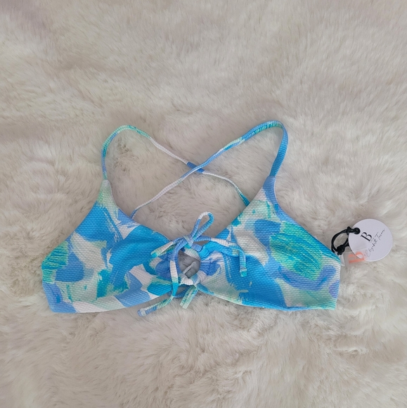 🐬B SWIM BRAND NEW MARIE BRALETTE BIKINI TOP SIZE M - Picture 3 of 6